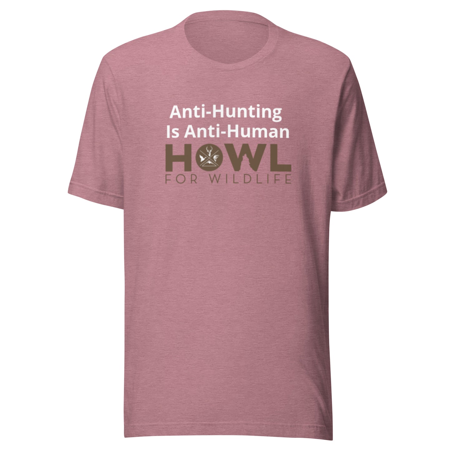 Anti-Hunting is Anti-Human - Unisex t-shirt