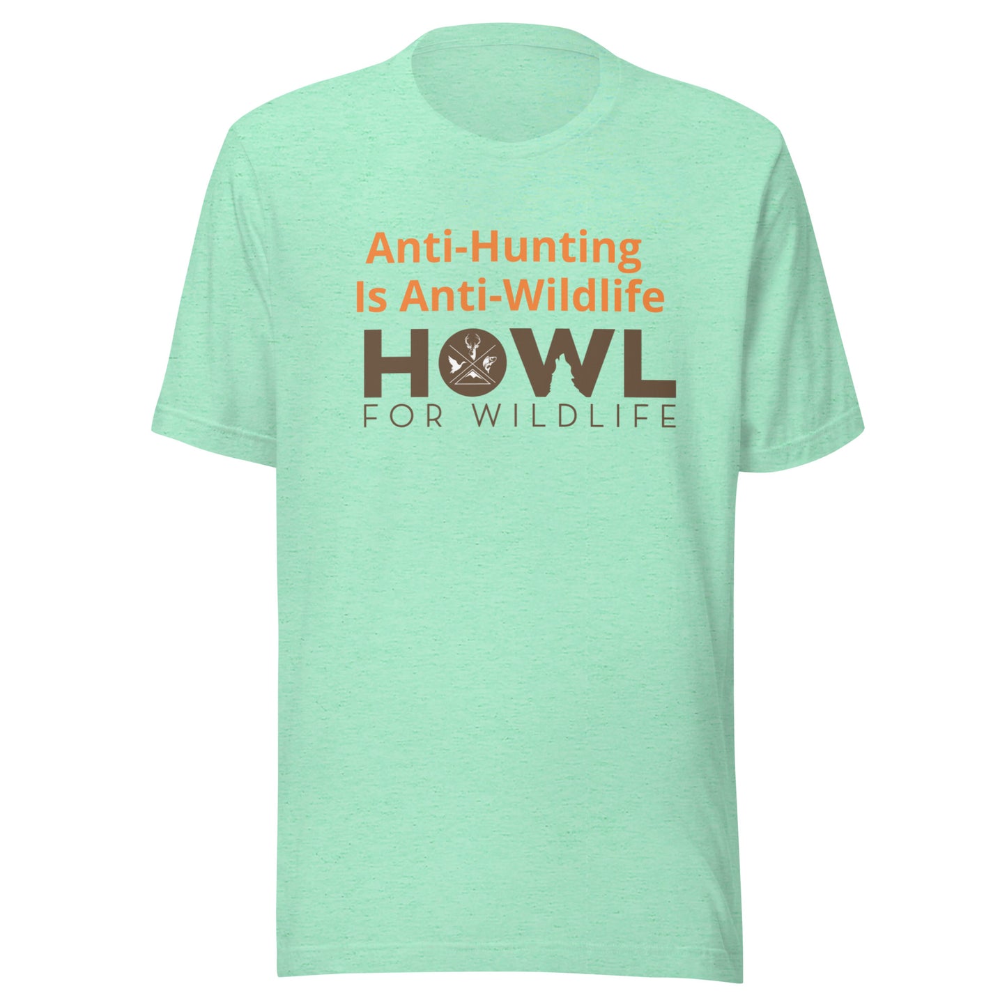 Anti-hunting is anti-wildlife - Unisex t-shirt