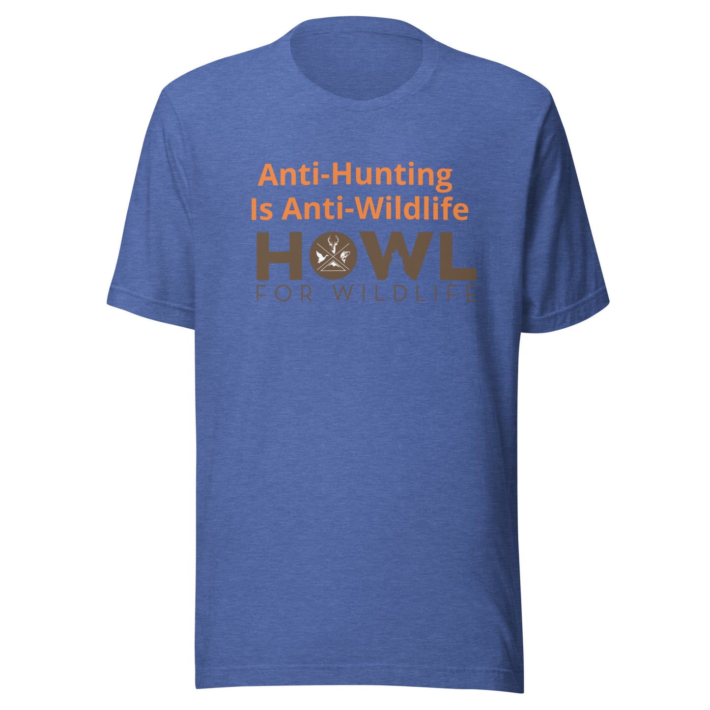 Anti-hunting is anti-wildlife - Unisex t-shirt
