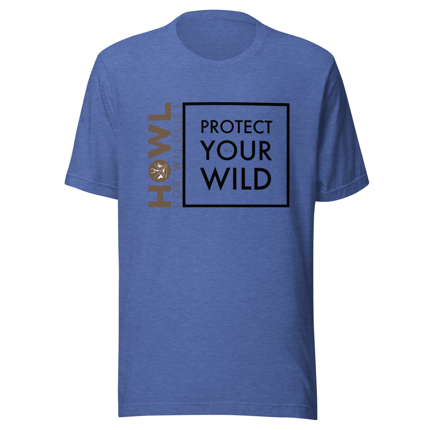 Protect Your Wild - Black Text - Unisex t-shirt